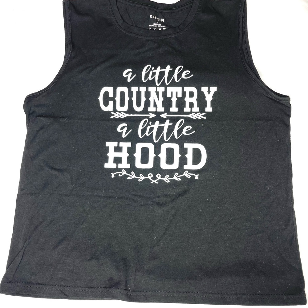 Women’s Large Black Tank Top